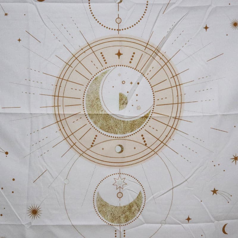 Astrology Moon Phase Tarot Tapestry Wall Hanging Witchcraft Bed Room.