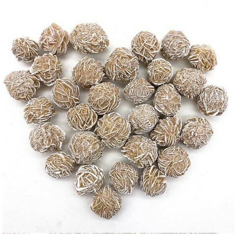 Desert Rose Selenite Stone Natural Quartz Crystal Reiki Healing Gem.