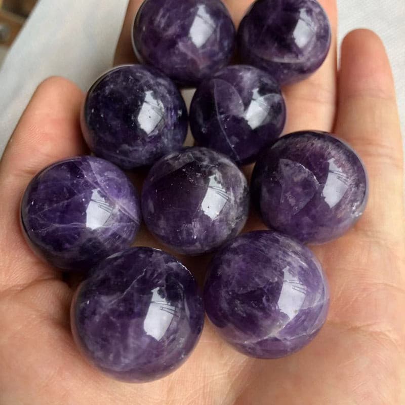 Natural Stone Quartz Ball.