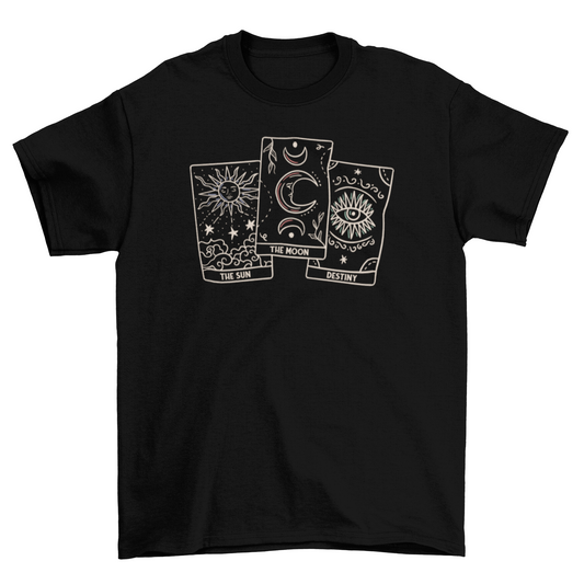 Tarot cards spiritual t-shirt.