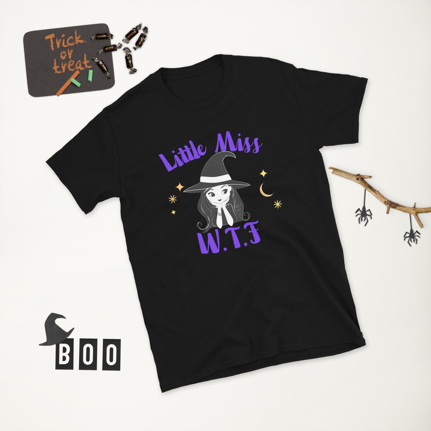 Little Miss WTF - Short-Sleeve Unisex T-Shirt.