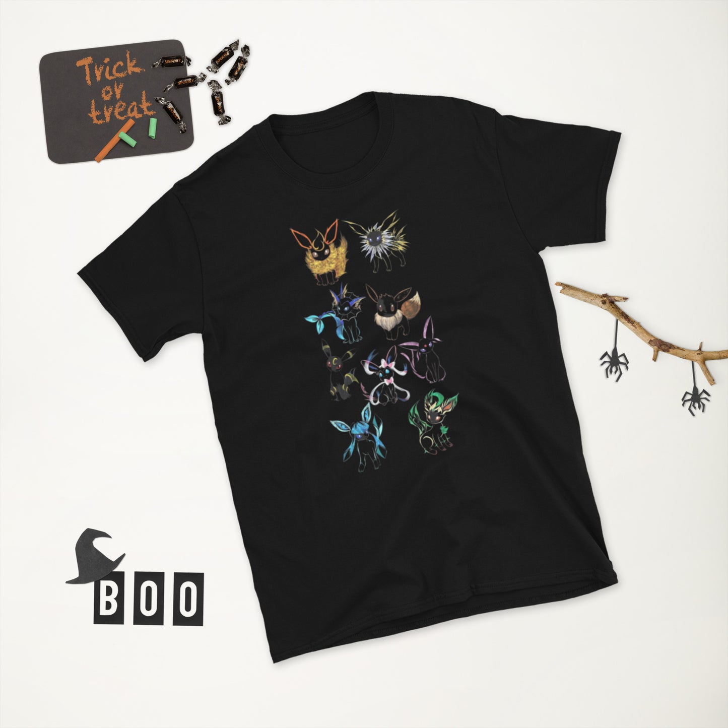 Eevolutions Pokémon Short-Sleeve Unisex T-Shirt.