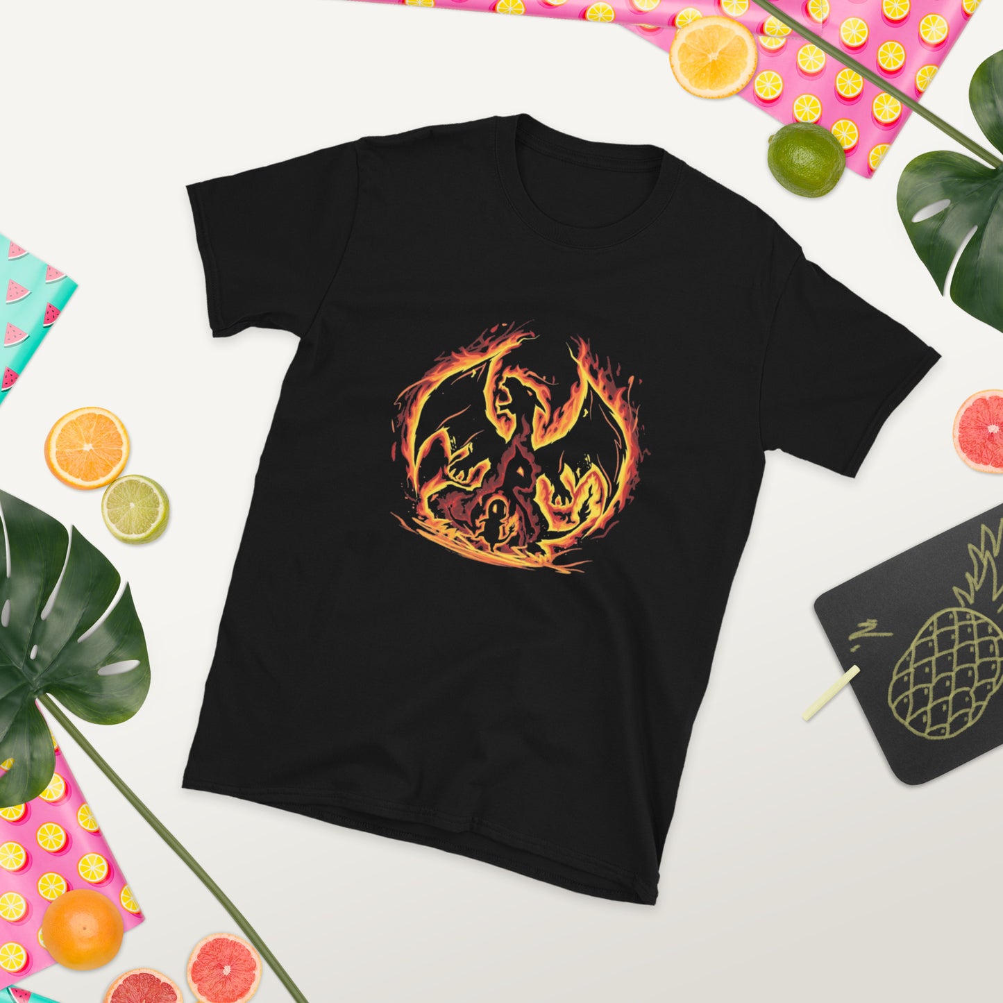 Pokémon Gen 1 Dragon Evolution Short-Sleeve Unisex T-Shirt.