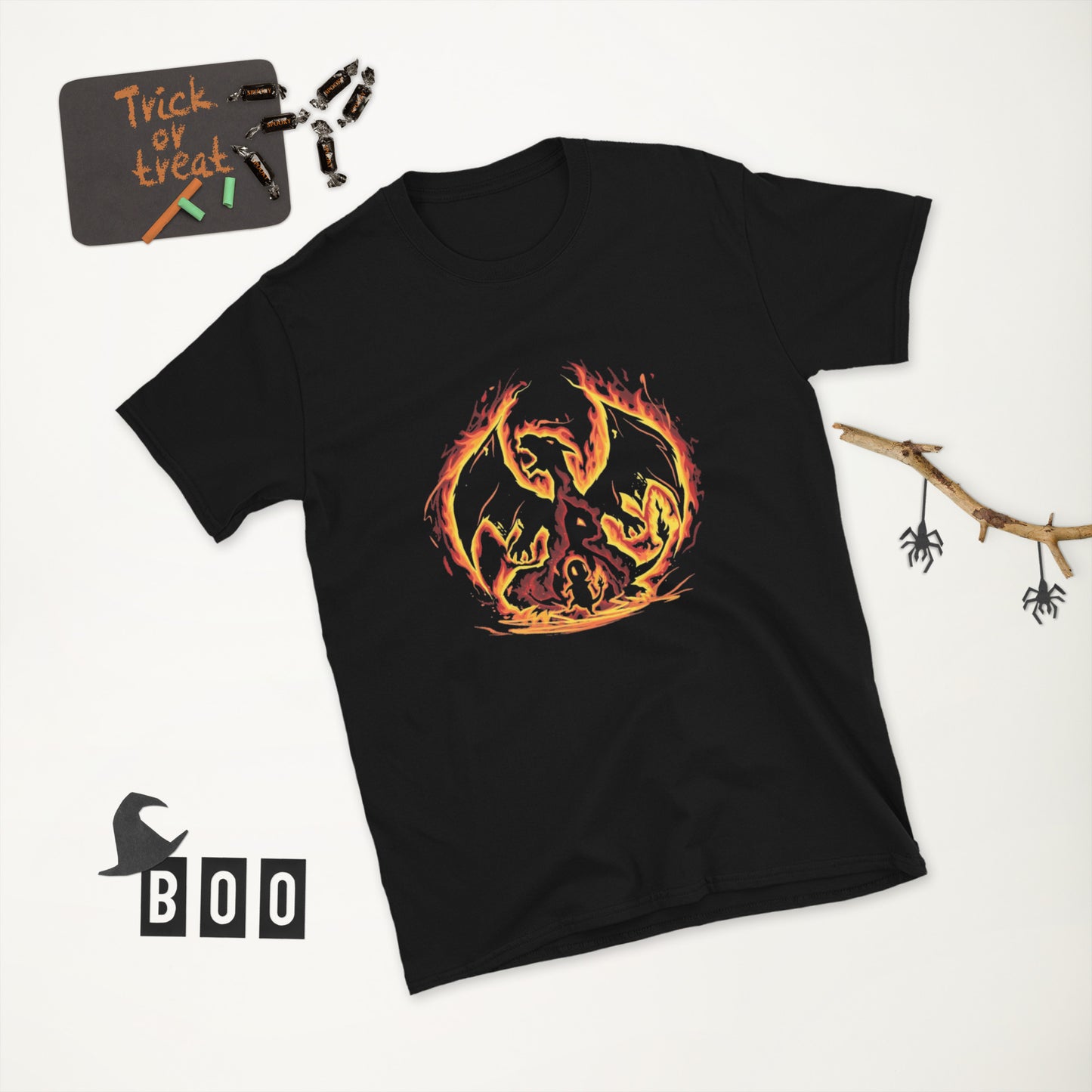 Pokémon Gen 1 Dragon Evolution Short-Sleeve Unisex T-Shirt.