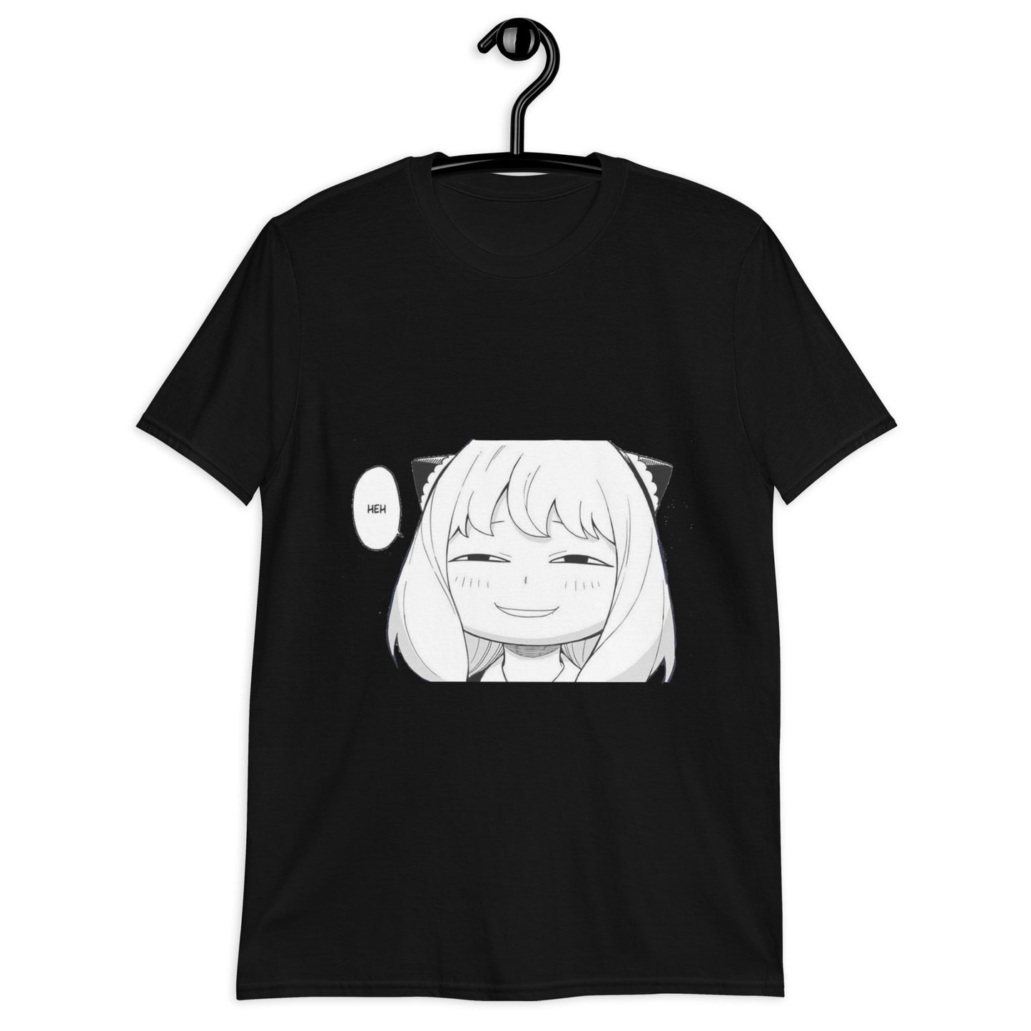 Spy x Family Anya Forger Meme HEH Short-Sleeve Unisex T-Shirt.