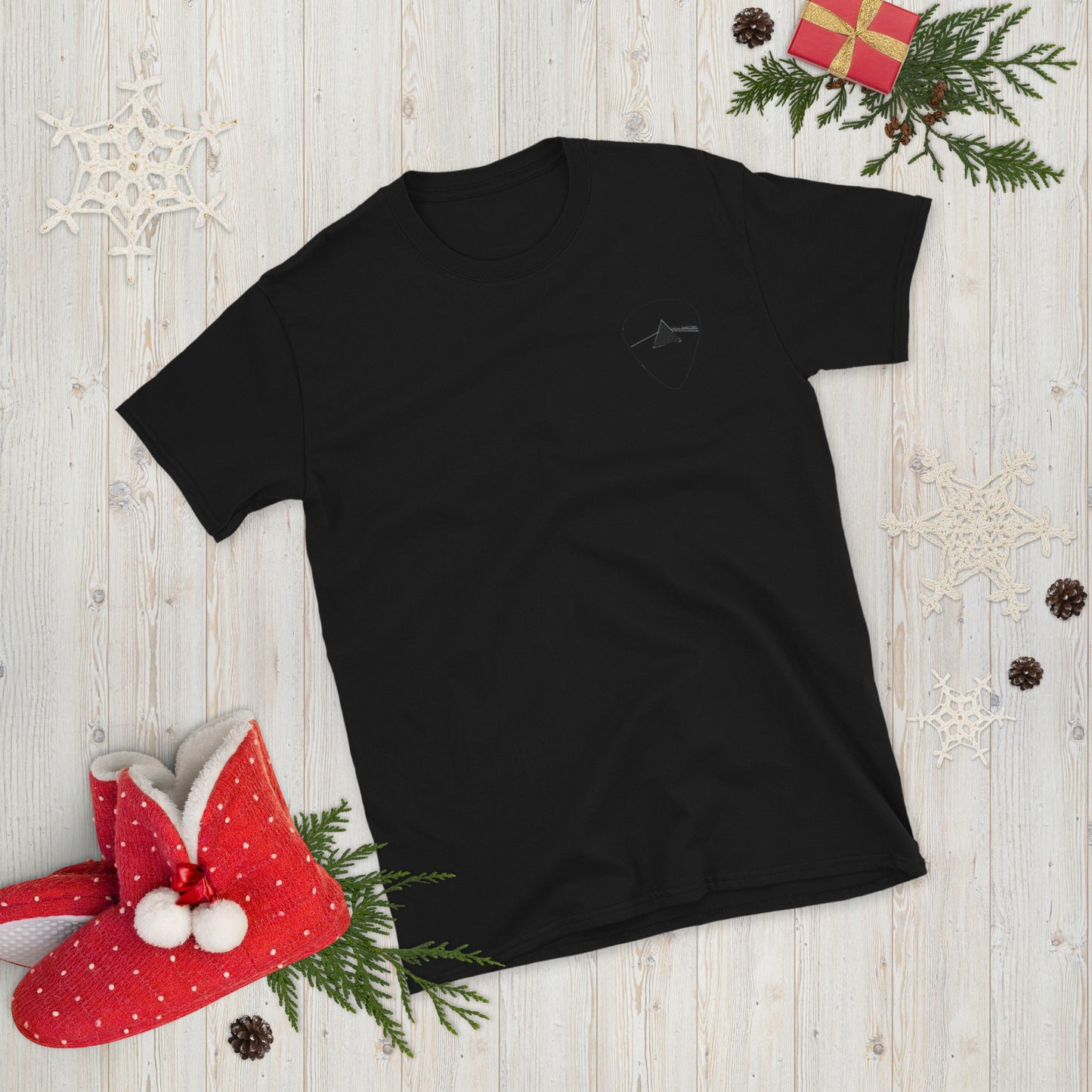 Guitar Pick - Pink Floyd - Dark Side of the Moon - Short-Sleeve Unisex T-Shirt.