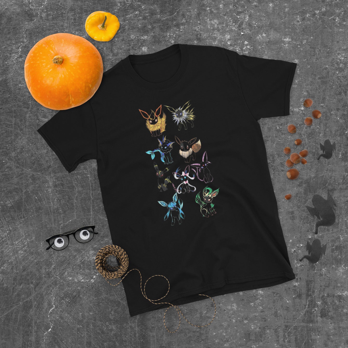 Eevolutions Pokémon Short-Sleeve Unisex T-Shirt.