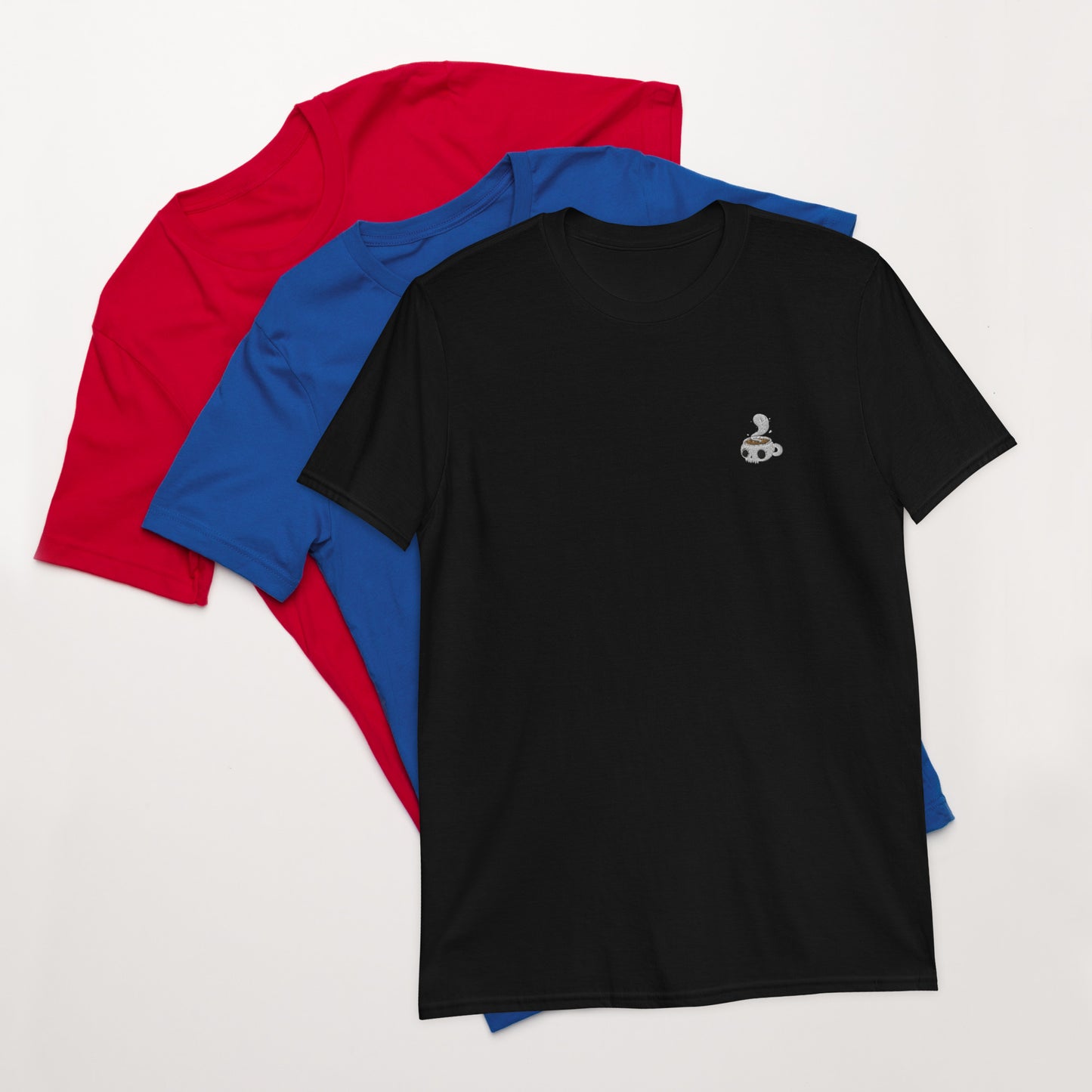 Coffee spirit skull mug Short-Sleeve Unisex T-Shirt.
