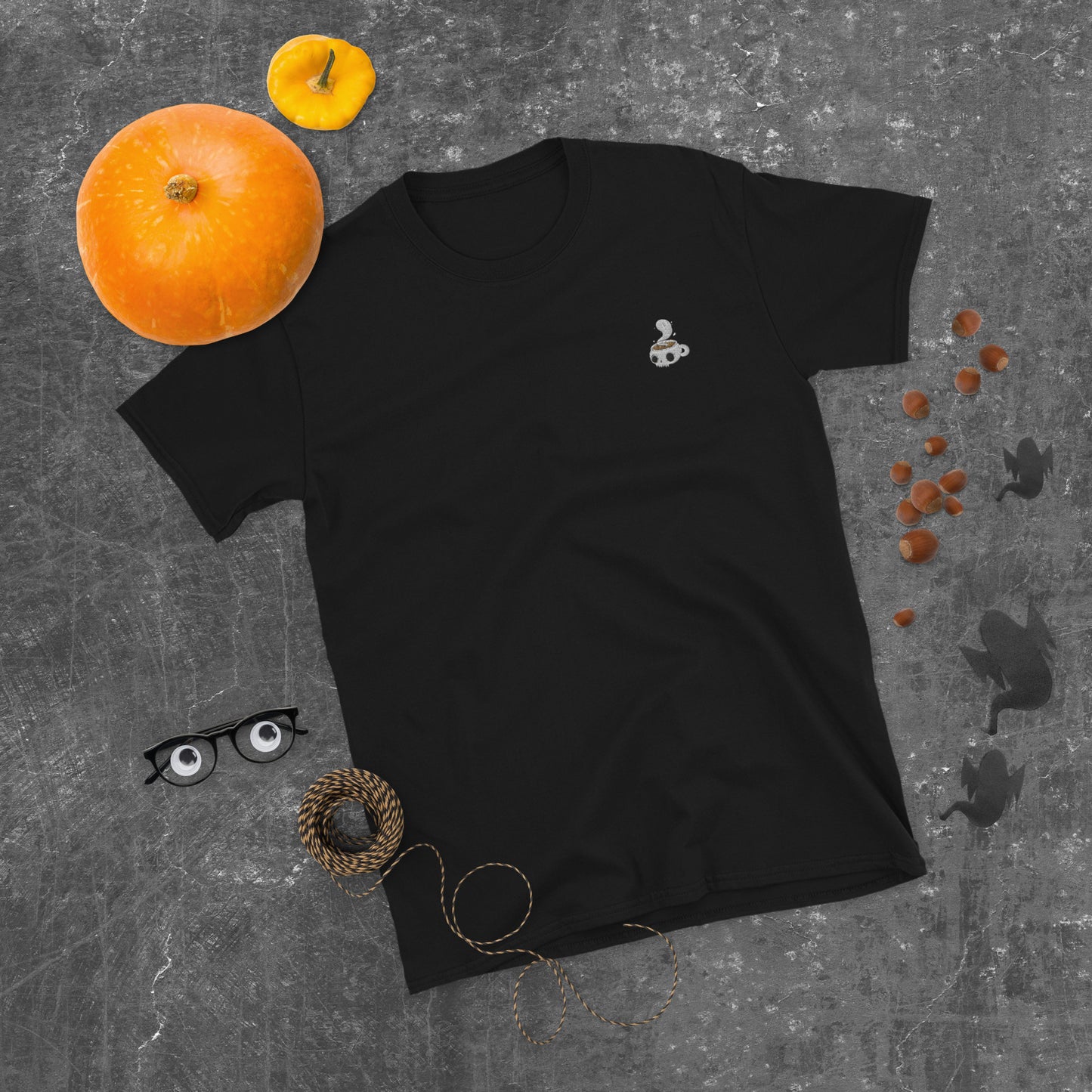 Coffee spirit skull mug Short-Sleeve Unisex T-Shirt.