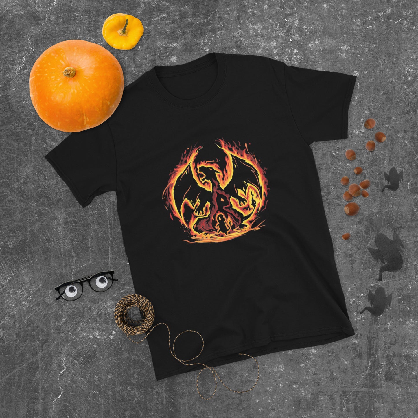 Pokémon Gen 1 Dragon Evolution Short-Sleeve Unisex T-Shirt.
