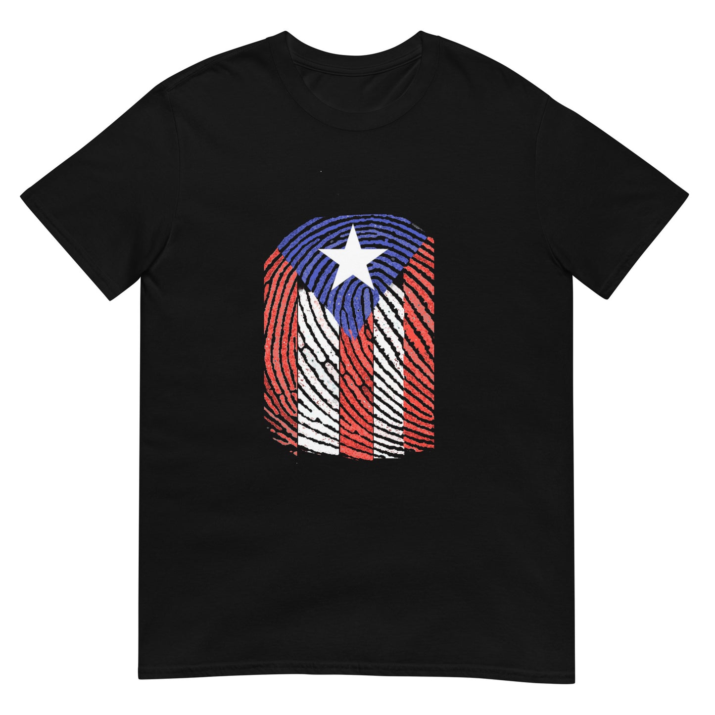 Huella Boricua - Boricua Fingerprint Short-Sleeve Unisex T-Shirt
