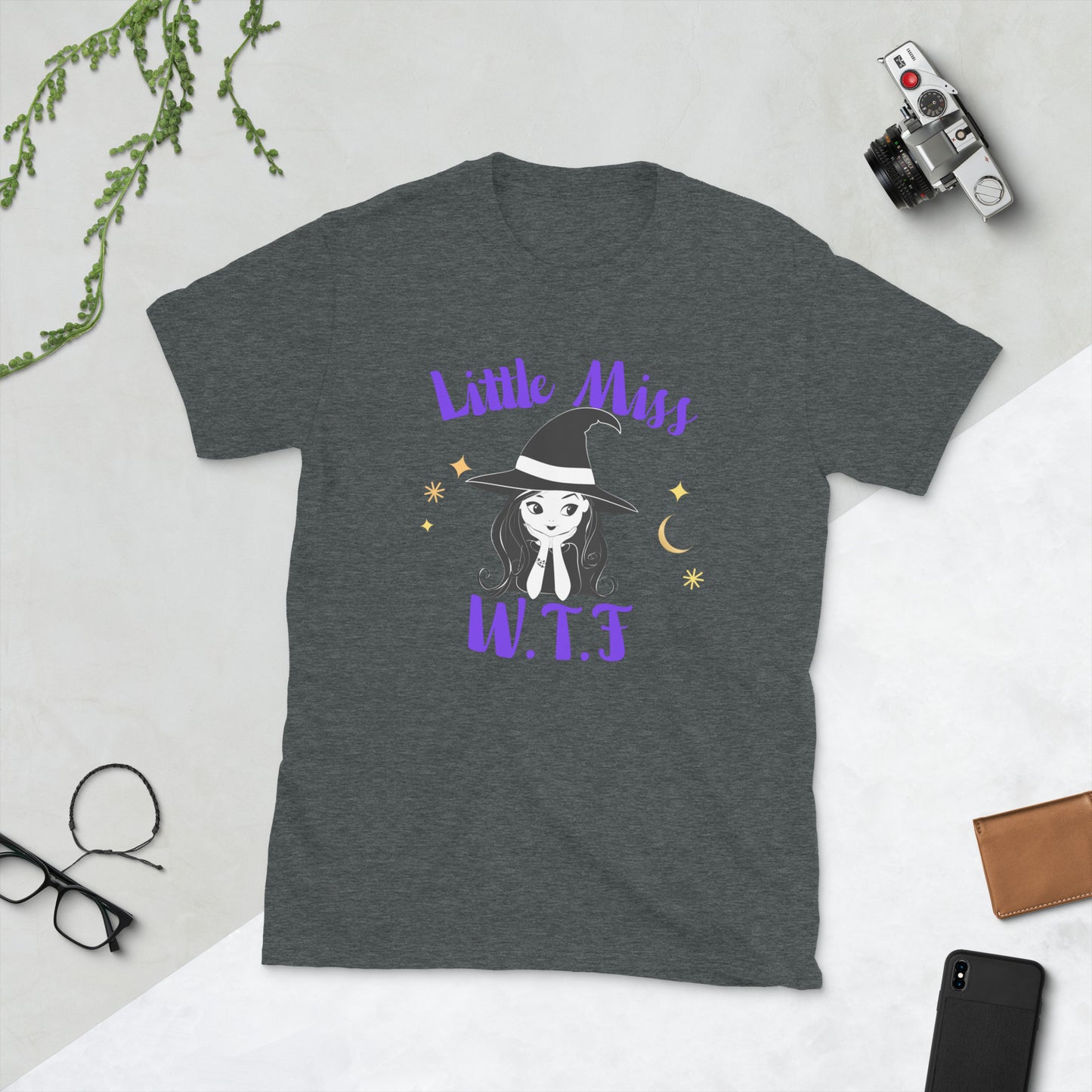 Little Miss WTF - Short-Sleeve Unisex T-Shirt.