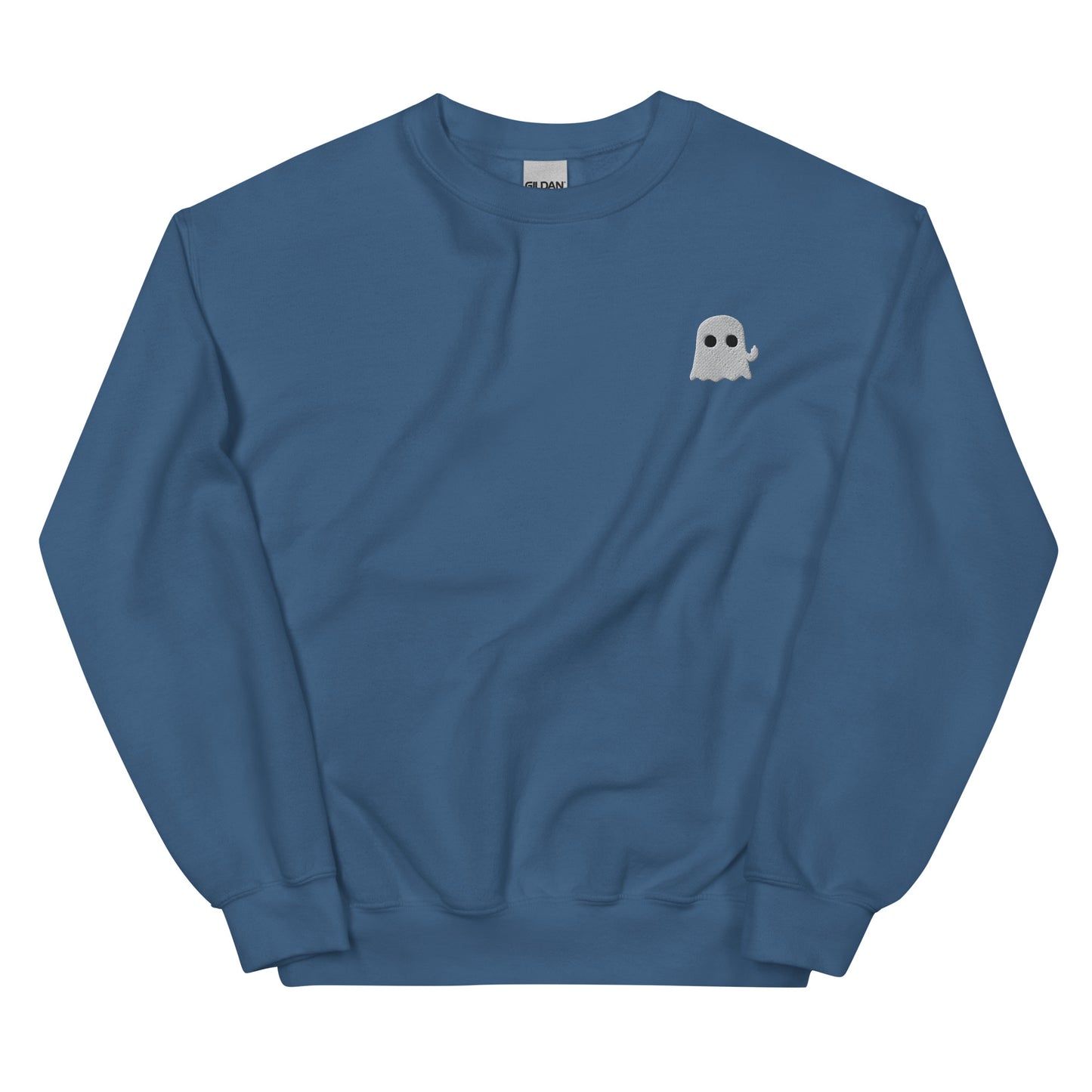 Flipping off Ghost Unisex Sweatshirt.