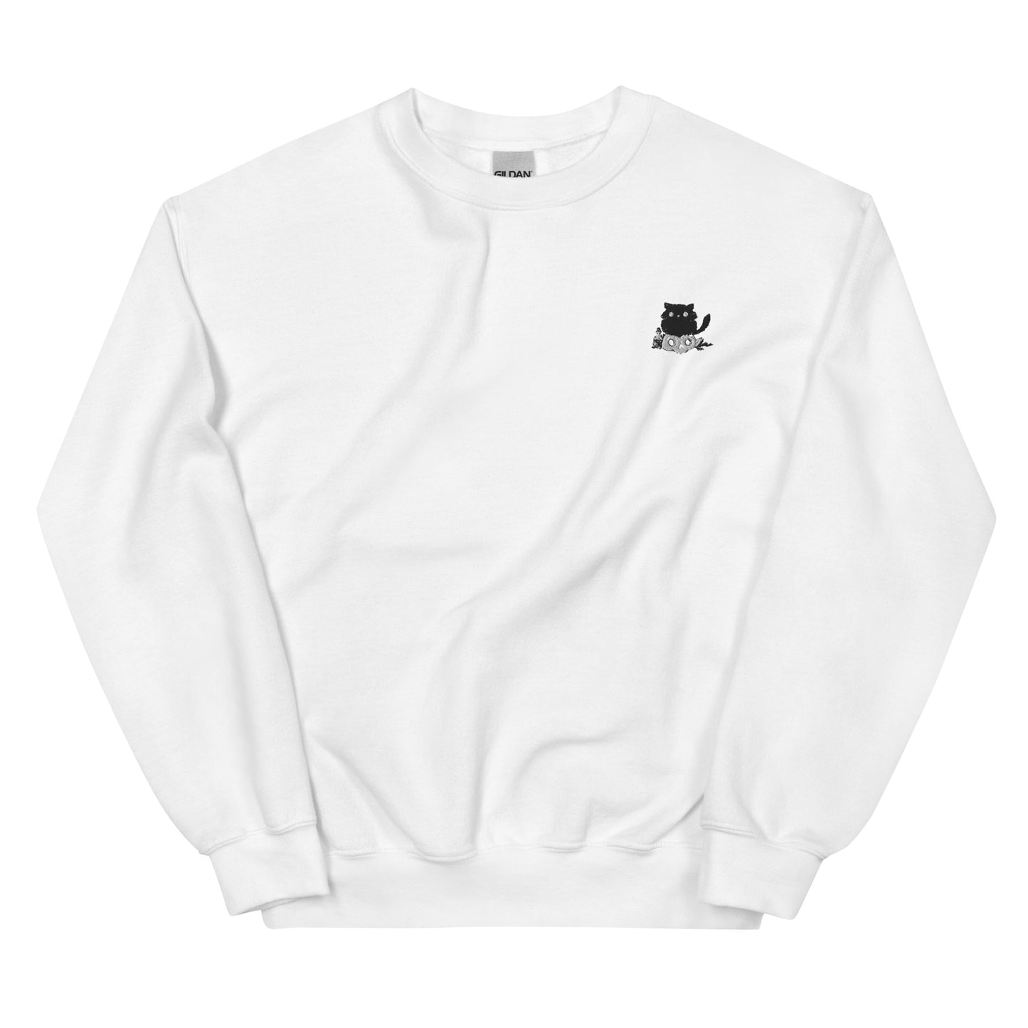 Furball with Skull Potion Unisex Sweatshirt.