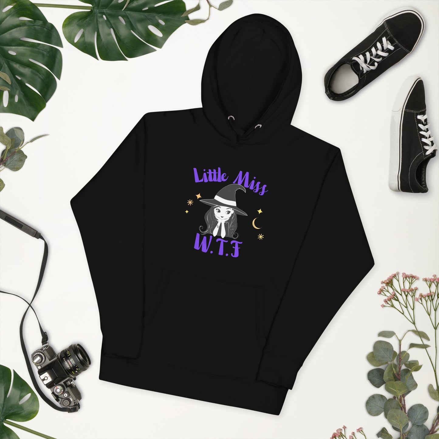 Little Miss WTF Unisex Hoodie.