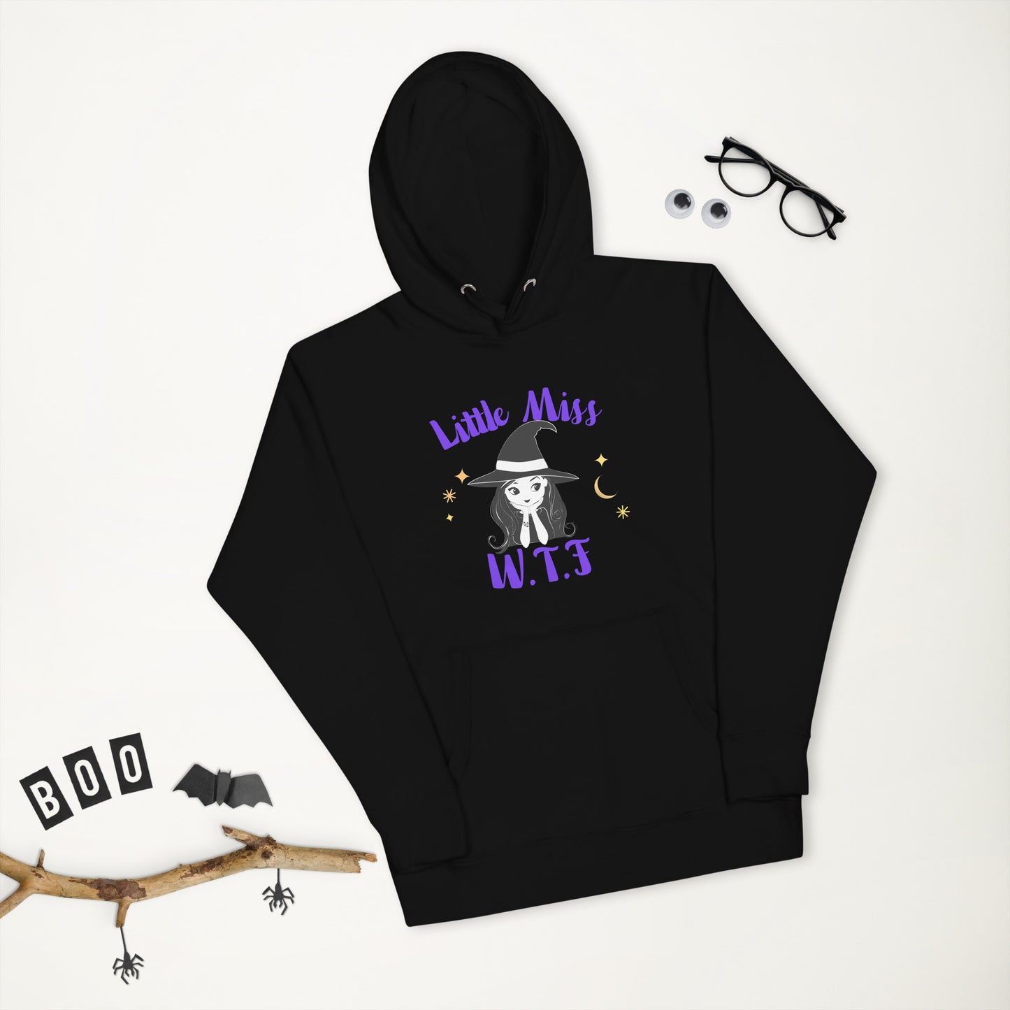 Little Miss WTF Unisex Hoodie.