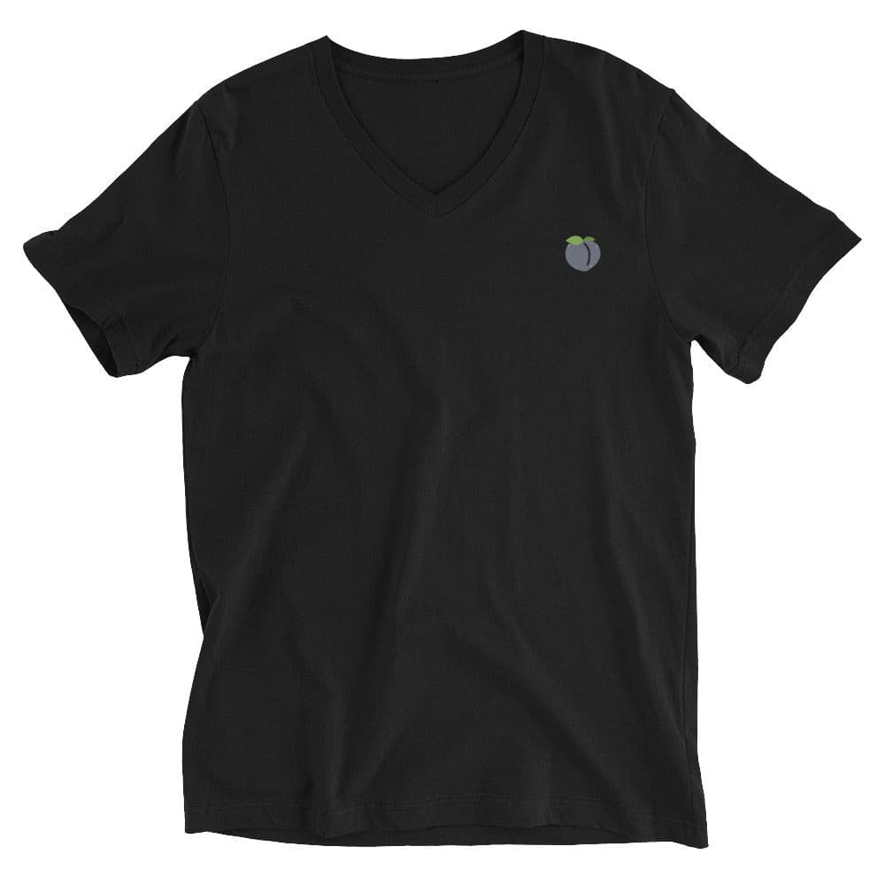 Platinum Unisex Short Sleeve V-Neck T-Shirt.