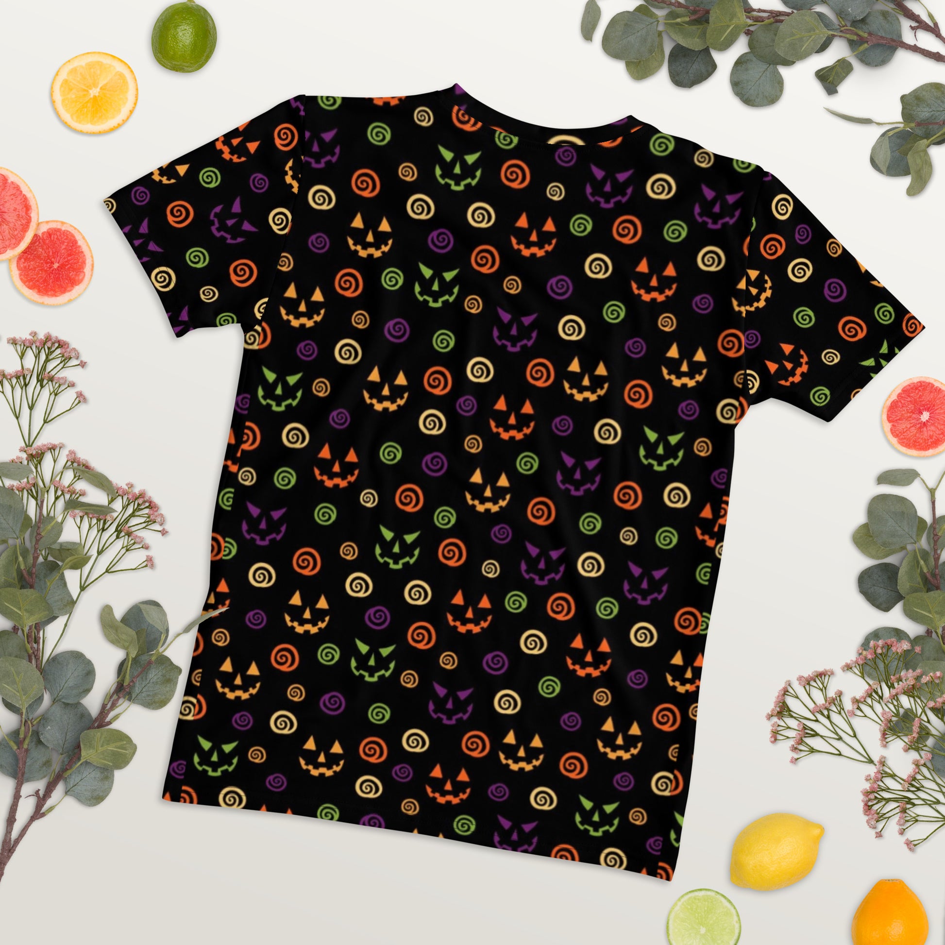 Halloween Jack o lantern print Women's T-shirt.