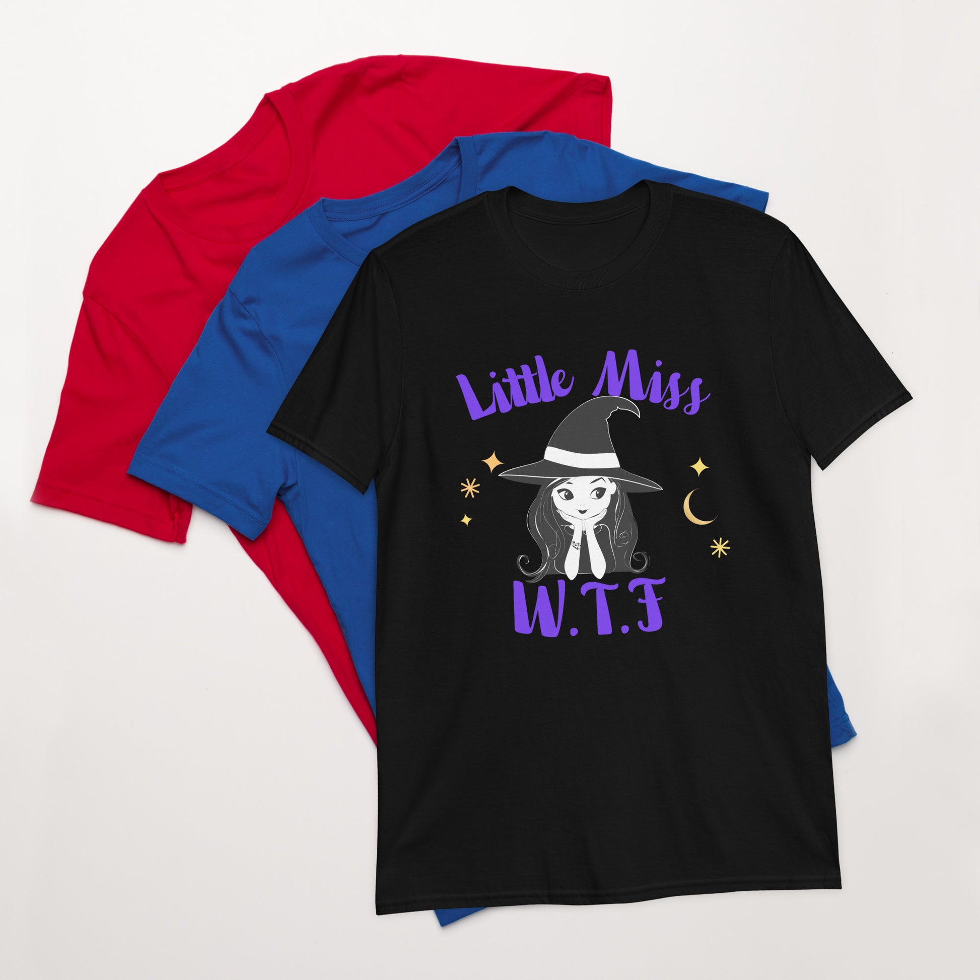 Little Miss WTF - Short-Sleeve Unisex T-Shirt.
