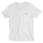 Virgo Unisex Short Sleeve V-Neck T-Shirt.