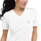 Leo Unisex Short Sleeve V-Neck T-Shirt.